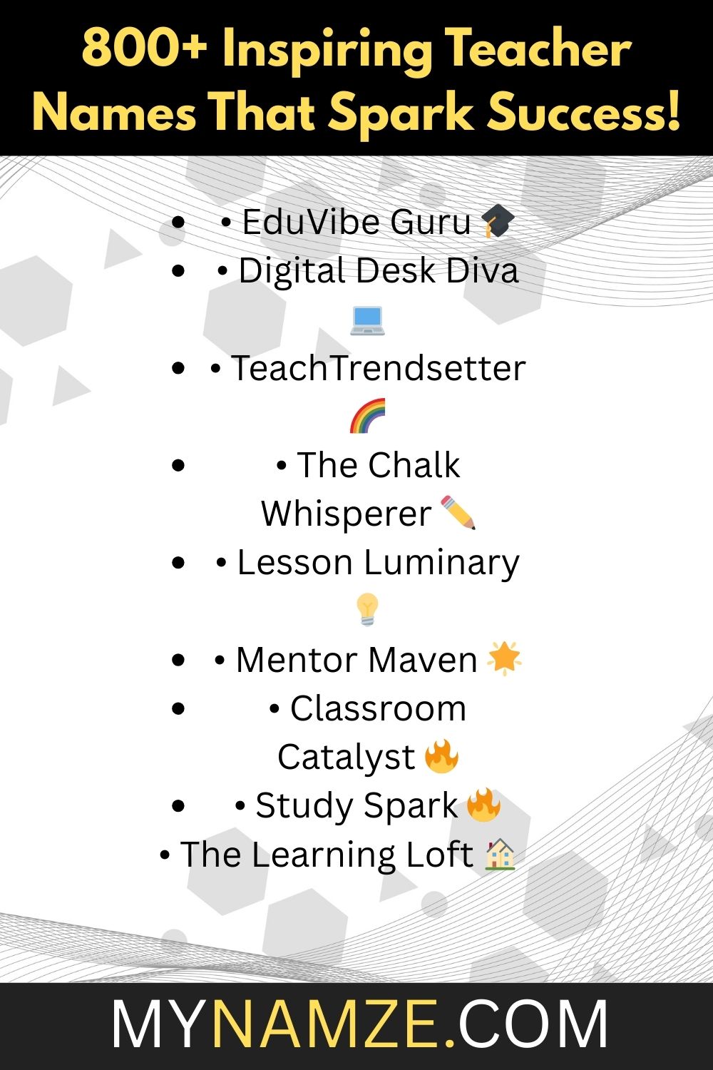 teacher names