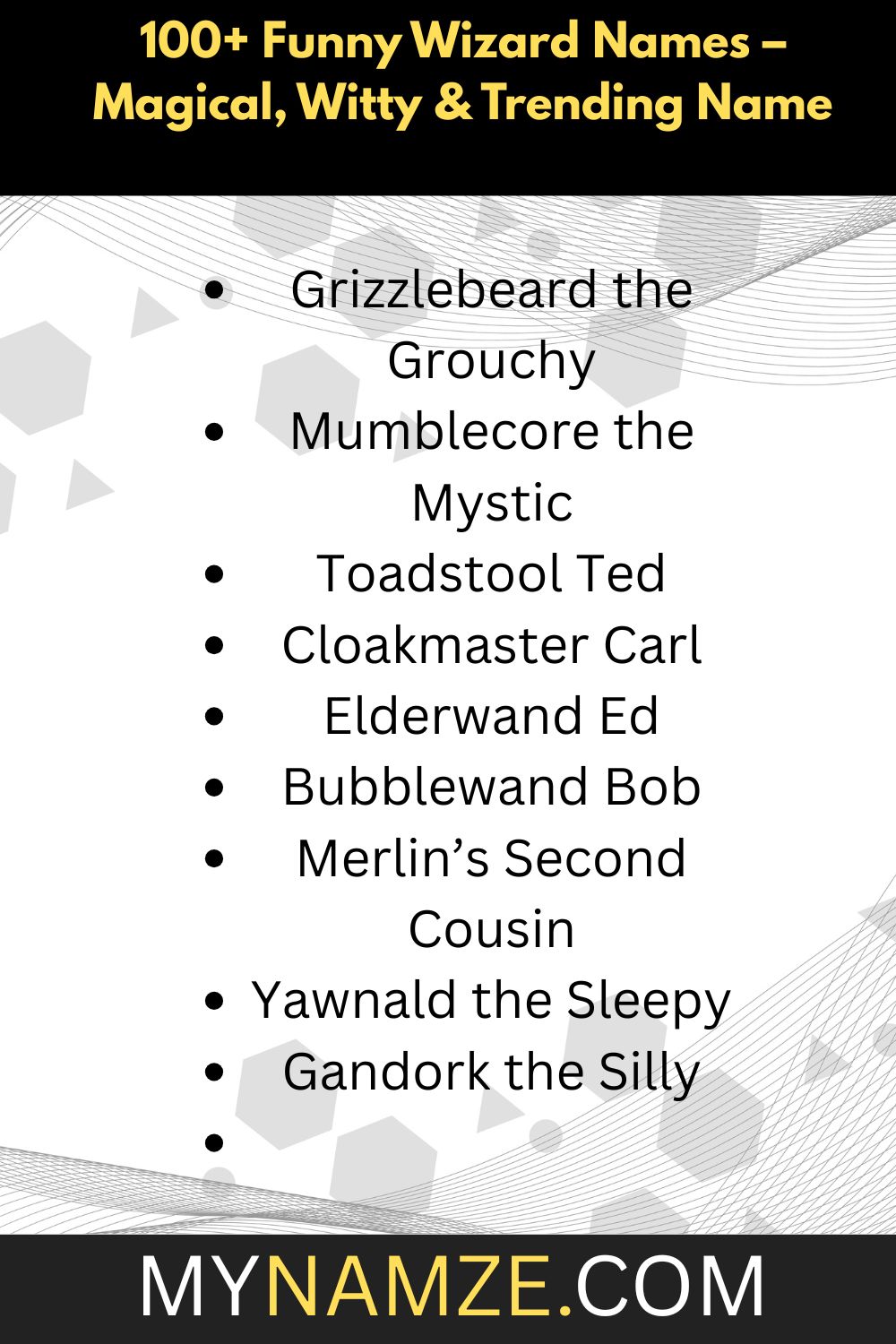 Wizard Names