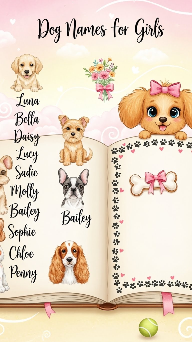 Dog Names for Girls: