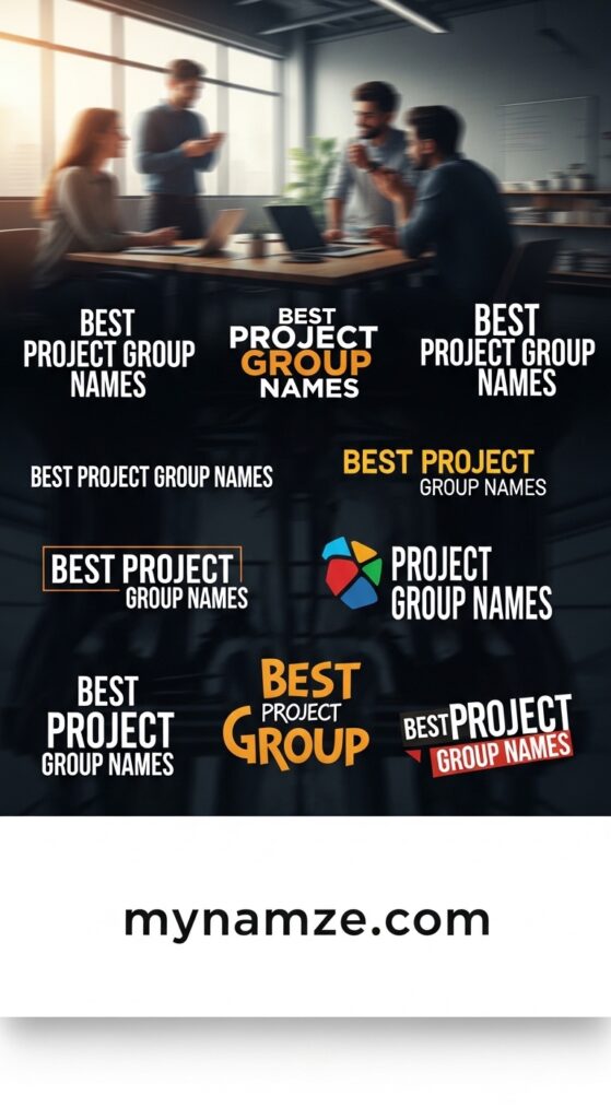 Best Project Team Names – Creative, Powerful names